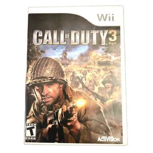 Call of Duty 3 Nintendo Wii (CIB w/ Manual)
